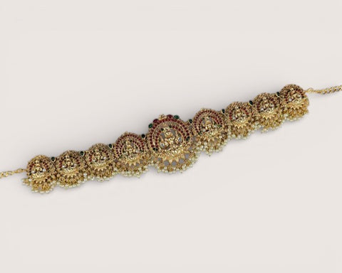 Beautiful Gold Plated Traditional Hip Belt JH4530