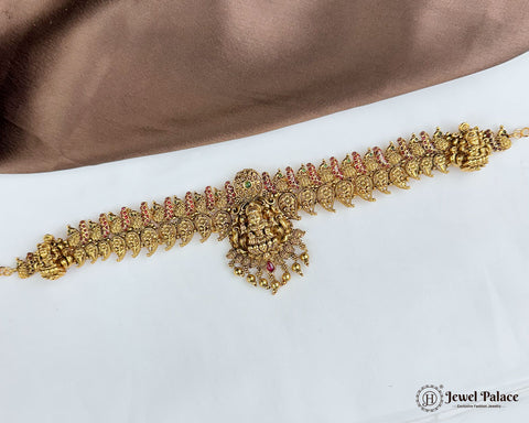Beautiful Gold Plated Traditional Hip Belt JH4534
