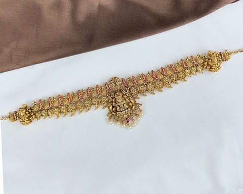 Beautiful Gold Plated Traditional Hip Belt JH4534