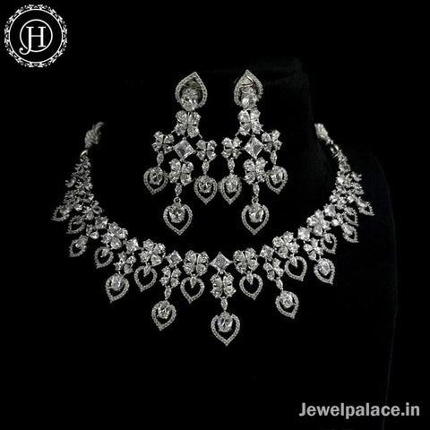 Premium AD Stone Necklace JH4540