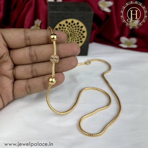 Exclusive Micro Gold Plated Mop Chain JH4543