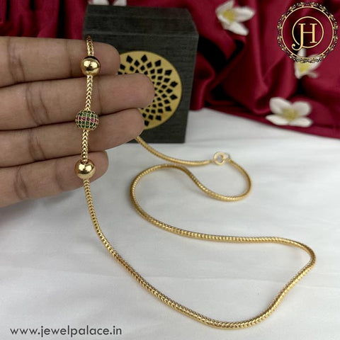 Exclusive Micro Gold Plated Mop Chain JH4546