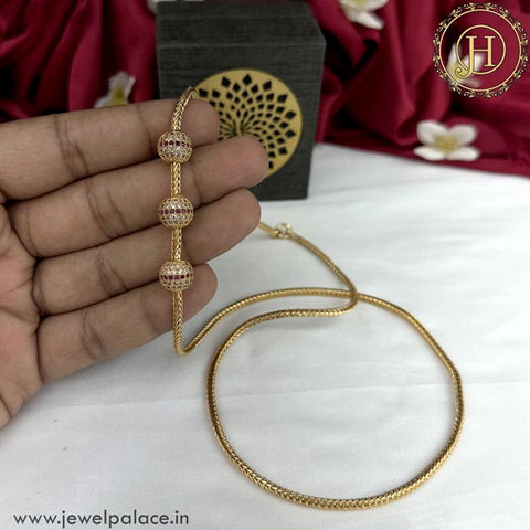 Exclusive Micro Gold Plated Mop Chain JH4566