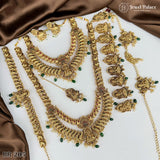 Beautiful Gold Plated Antique Bridal Jewellery Set JH4618