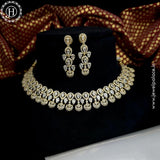 Fine Quality AD Stone Necklace JH4742 (Gold)