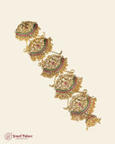 Jadai Billai Traditional Bridal Hair Accessories JH4809