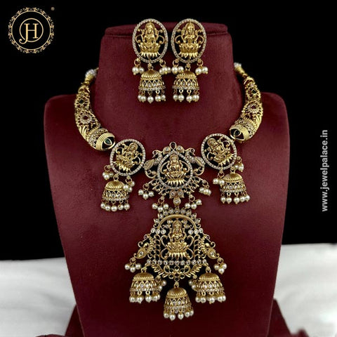 Exclusive Premium Quality AD Stone Necklace JH4906