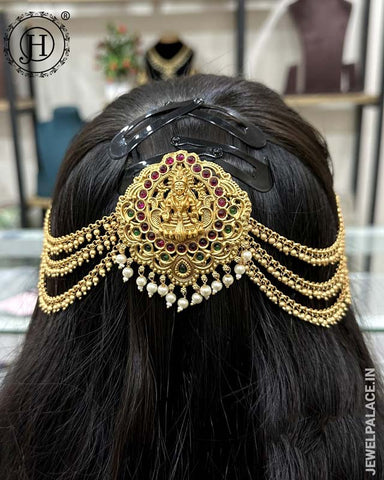 Traditional Choti Jadai Billai With Mattal JH4969