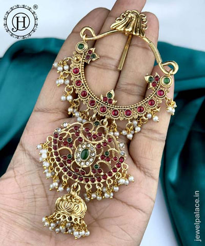 Traditional Choti Jadai Billai - Bridal Hair Accessories JH4974