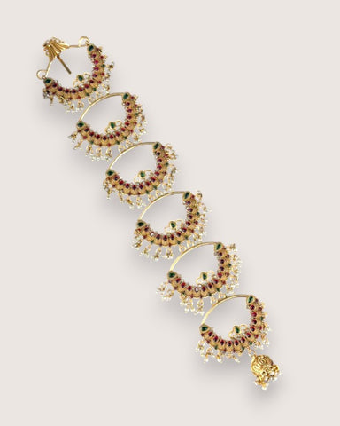 Traditional Choti Jadai Billai - Bridal Hair Accessories JH4976