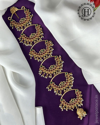 Traditional Choti Jadai Billai - Bridal Hair Accessories JH4976