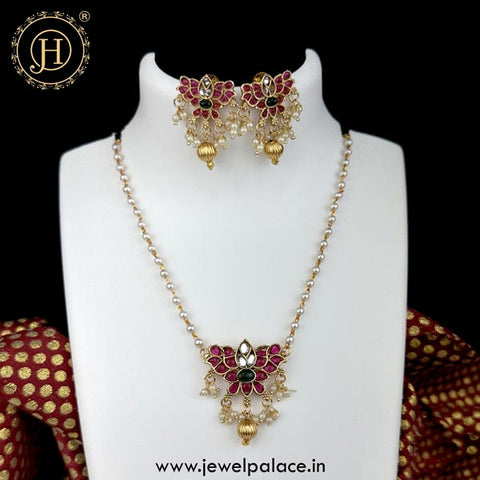 Refined Beautiful Gold Plated Necklace JH4999