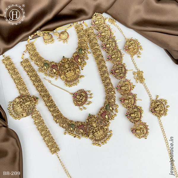 Beautiful Gold Plated Antique Bridal Jewellery Set JH5005 – Jewel