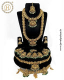 Beautiful Gold Plated Antique Bridal Jewellery Set JH5011