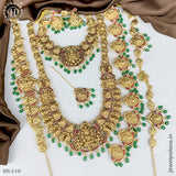 Beautiful Gold Plated Antique Bridal Jewellery Set JH5012
