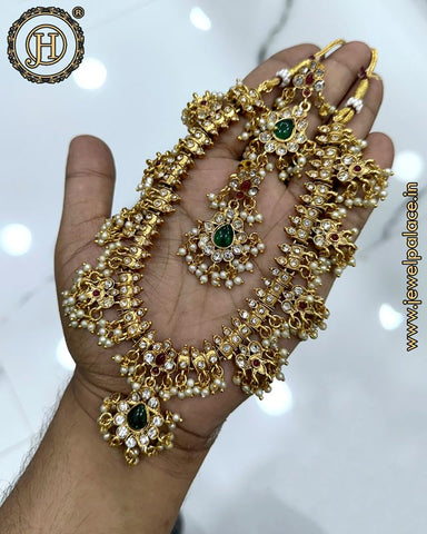 Refined Beautiful Gold Plated Necklace JH5039