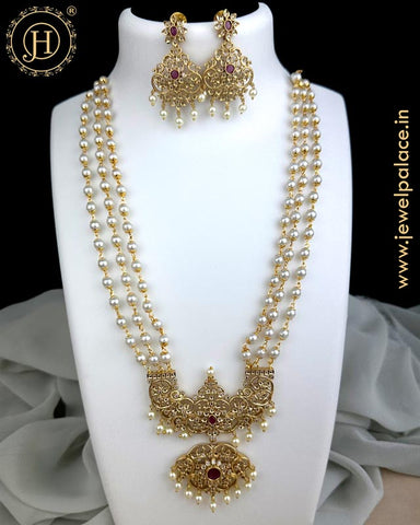 Exquisite Gold Plated Long Haram JH5046