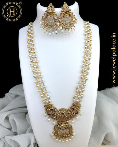 Exquisite Premium Gold Plated Long Haram JH5048