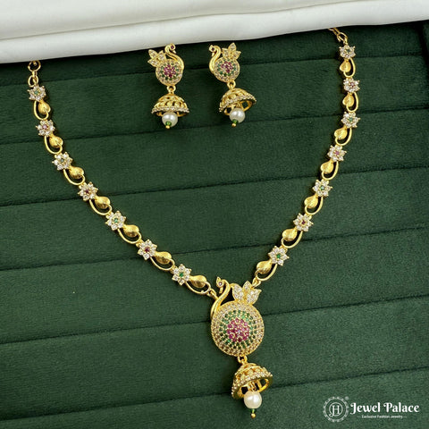 Beautiful Premium Quality Gold Plated Necklace JH5051