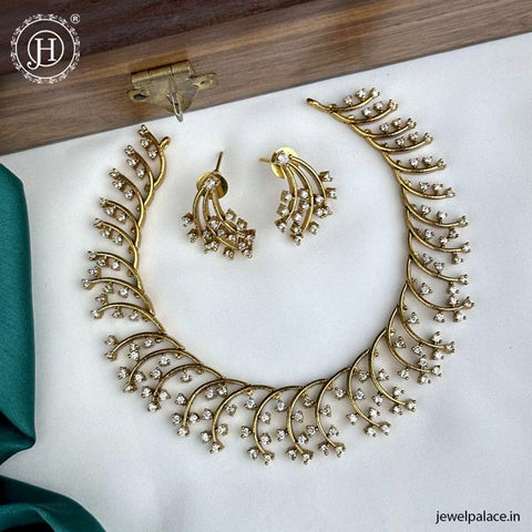 Beautiful Premium Quality Gold Plated Necklace JH5055