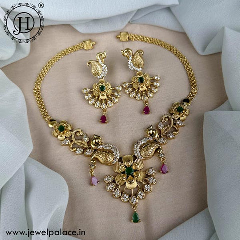 Beautiful Premium Quality Gold Plated Necklace JH5072