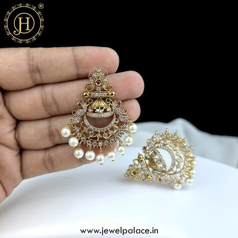 Premium Quality Gold Ptated Earrings JH5080