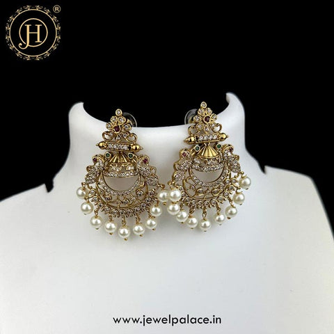 Premium Quality Gold Ptated Earrings JH5080