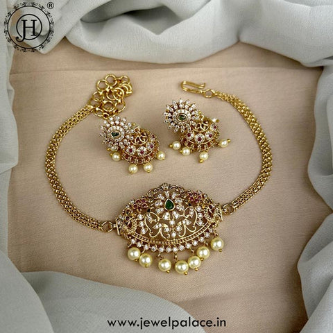 Beautiful Premium Quality Gold Plated Necklace JH5103