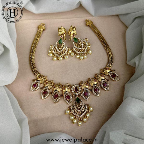 Beautiful Premium Quality Gold Plated Necklace JH5108