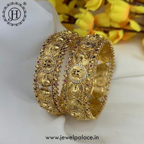 Elegant Premium Quality Gold Plated Bangles JH5117