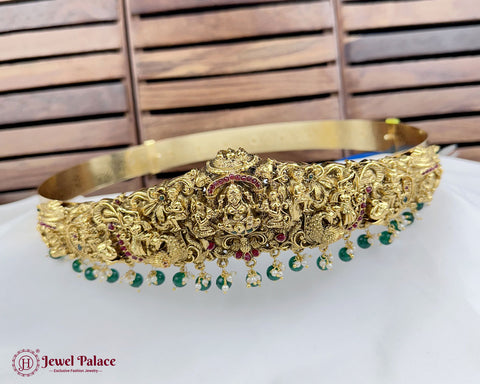Exclusive Gold Plated Traditional Temple Hip Belt JH5163