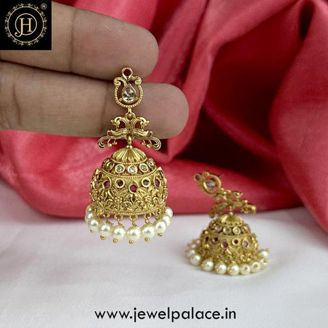 Premium Quality Gold Plated Earrings JH5179