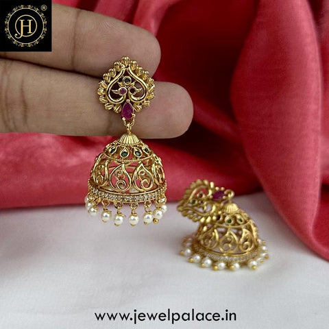 Premium Quality Gold Plated Earrings JH5180