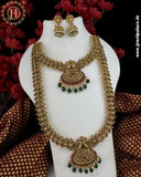 Elegant Gold Plated Antique Combo Jewellery Set JH5183