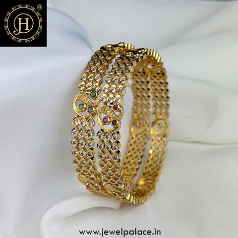 Exclusive Gold Plated Traditional Bangles JH5199