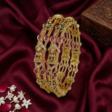 Exclusive Gold Plated Traditional Bangles JH5204