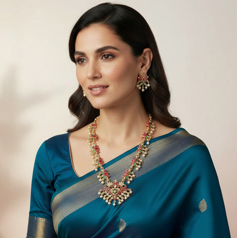 Trendy Antique Necklace Set JH5219