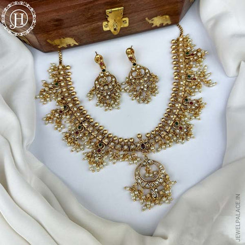 Trendy Antique Necklace Set JH5236