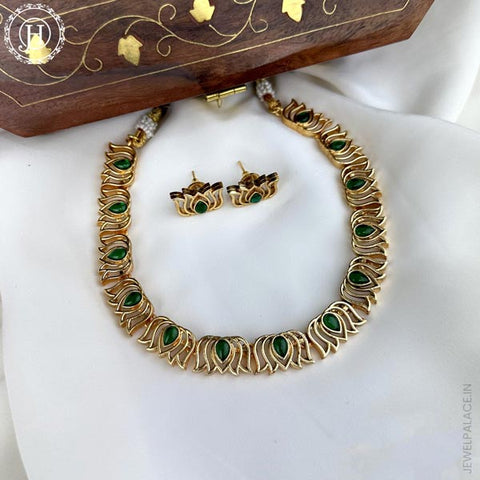 Trendy Antique Necklace Set JH5238