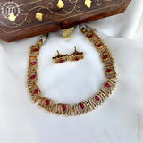 Trendy Antique Necklace Set JH5238