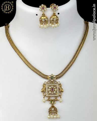 Trendy Antique Necklace Set JH5239