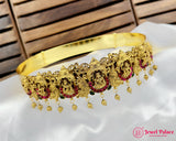 Beautiful Gold Plated Adjustable Temple Hip Belt Kamarband For Kids JH5249