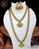 Elegant Gold Plated Antique Combo Jewellery Set JH5256