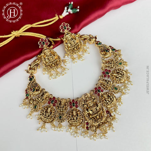 Refined Beautiful Gold Plated Traditional Necklace JH5261