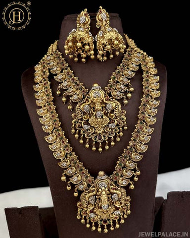 Elegant Gold Plated Antique Combo Jewellery Set JH5284
