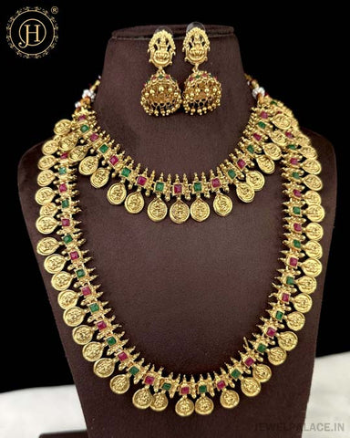 Elegant Gold Plated Antique Combo Jewellery Set JH5285