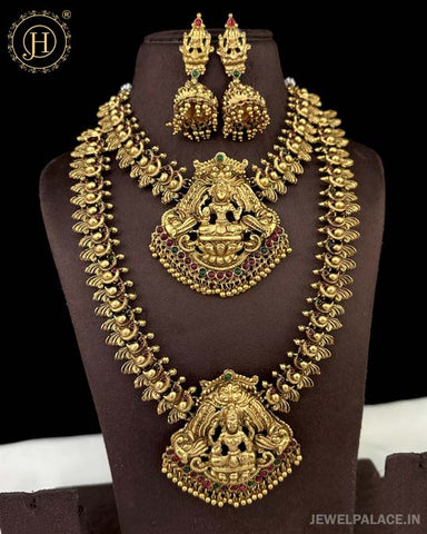 Elegant Gold Plated Antique Combo Jewellery Set JH5286