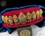 Beautiful Gold Plated Kemps Stone Temple Hip Chain Vadanam JH5300