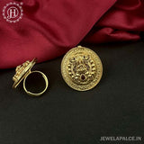 Traditional Gold Plated Adjustable Finger Ring JH5304