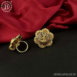 Traditional Gold Plated Adjustable Finger Ring JH5314